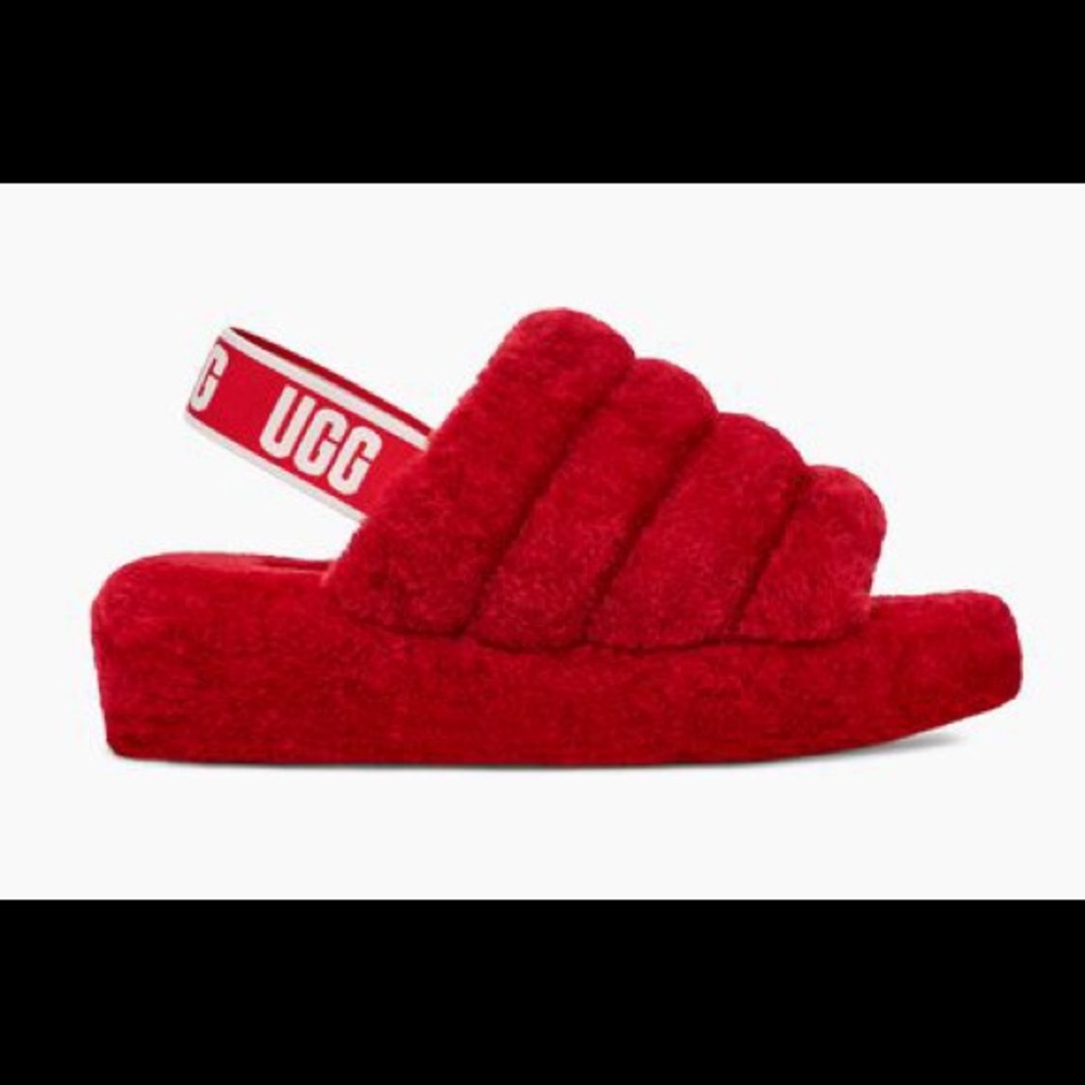 NWT UGG Fur Slippers